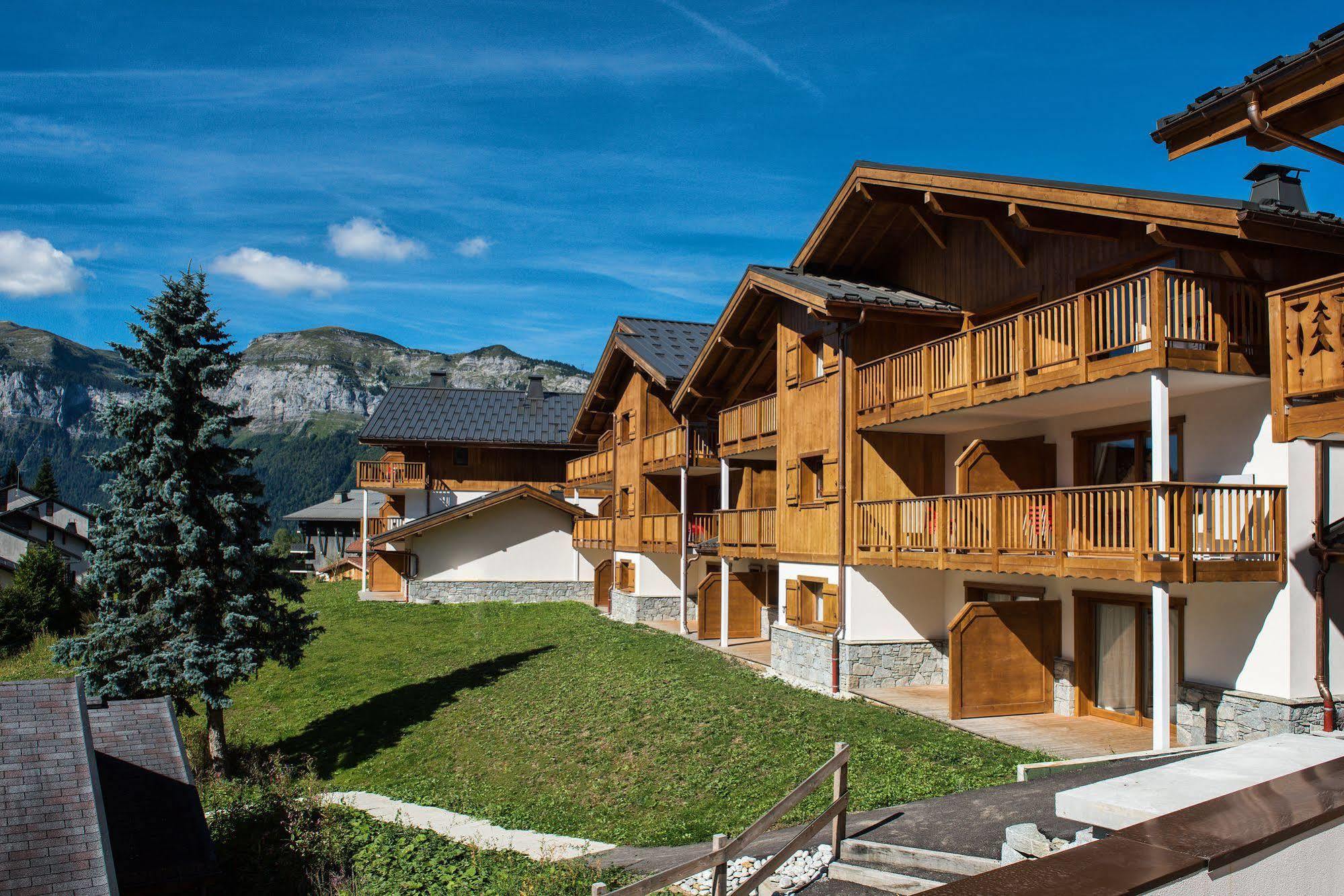 Cgh Residences And Spa Les Chalets De Leana Les Carroz d'Araches Eksteriør billede