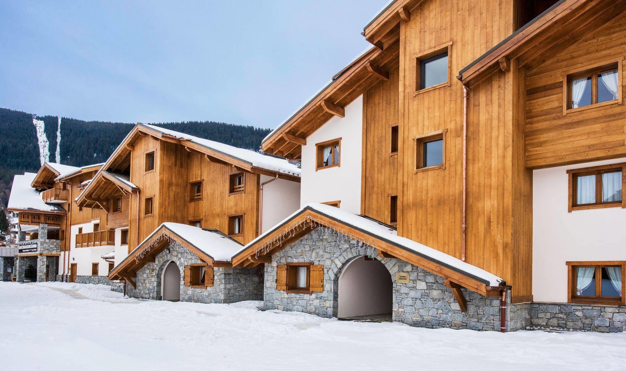 Cgh Residences And Spa Les Chalets De Leana Les Carroz d'Araches Eksteriør billede