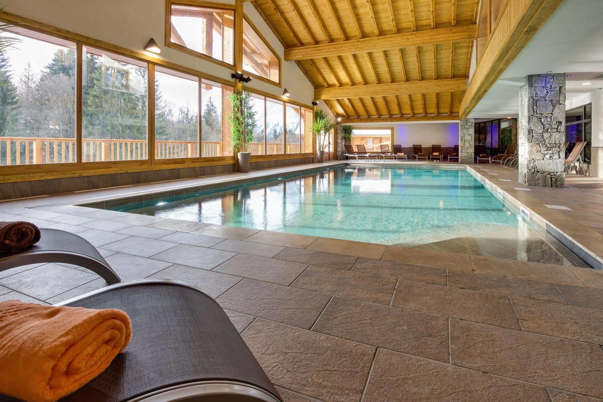 Cgh Residences And Spa Les Chalets De Leana Les Carroz d'Araches Eksteriør billede