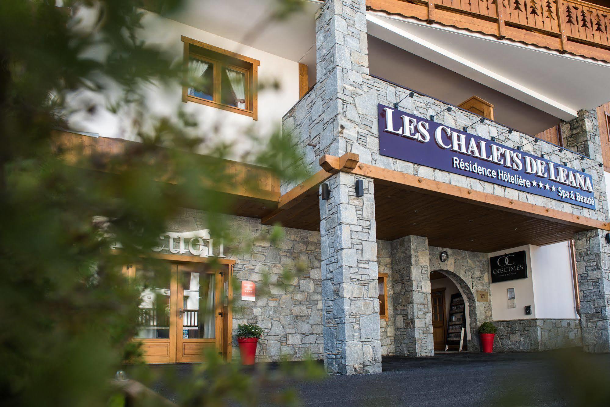 Cgh Residences And Spa Les Chalets De Leana Les Carroz d'Araches Eksteriør billede