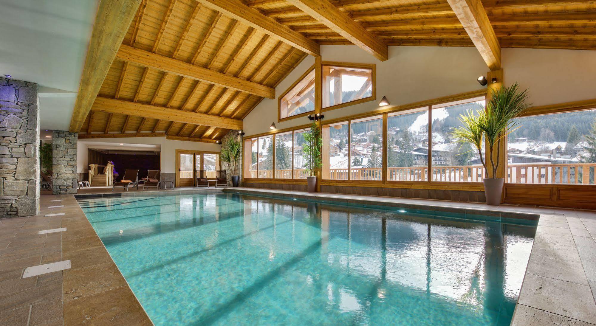 Cgh Residences And Spa Les Chalets De Leana Les Carroz d'Araches Eksteriør billede